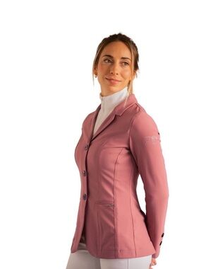 Penelope Pink Equestrian Show Jacket for Women Size XL / FR 44